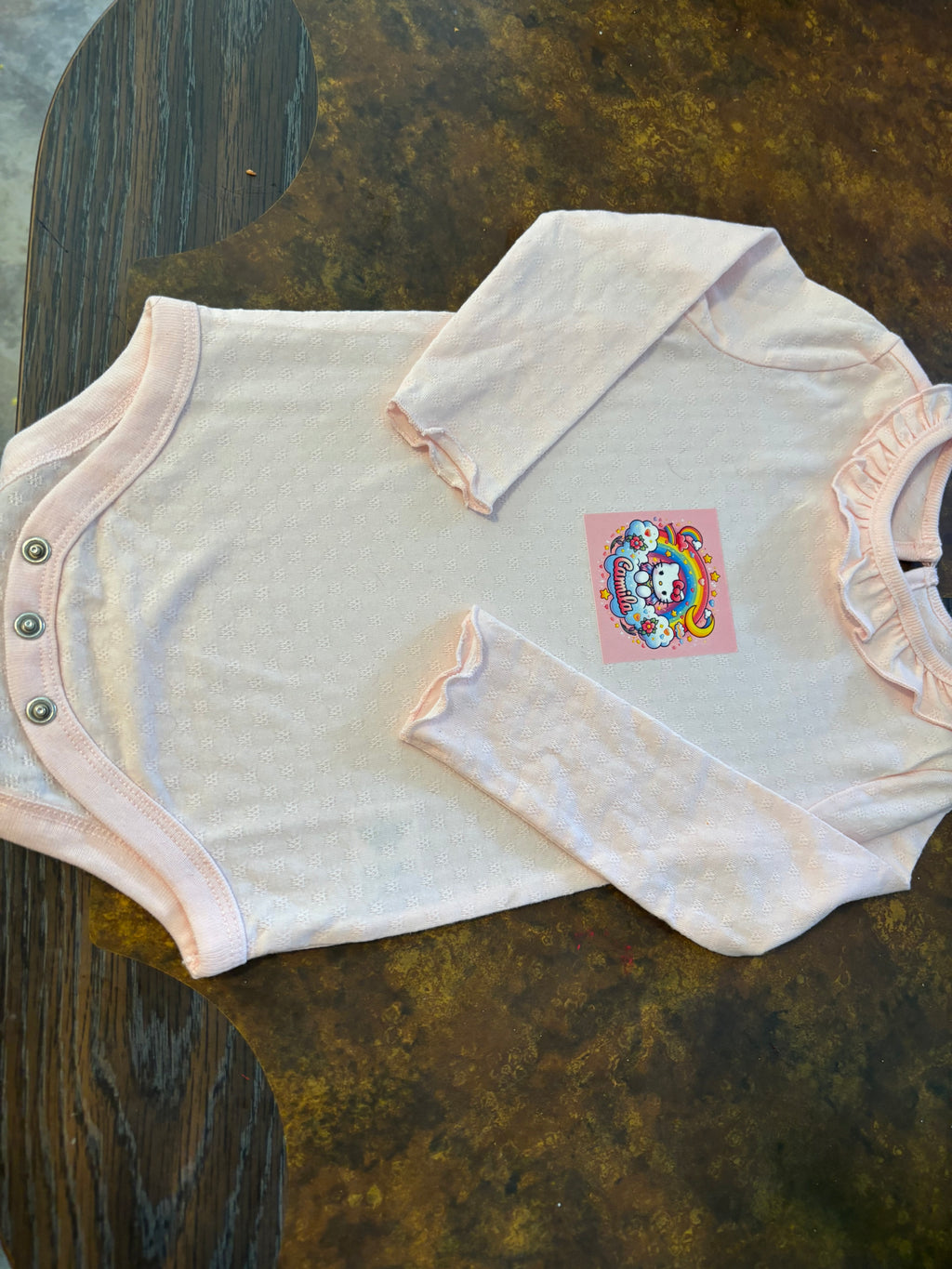 Custom baby onesies