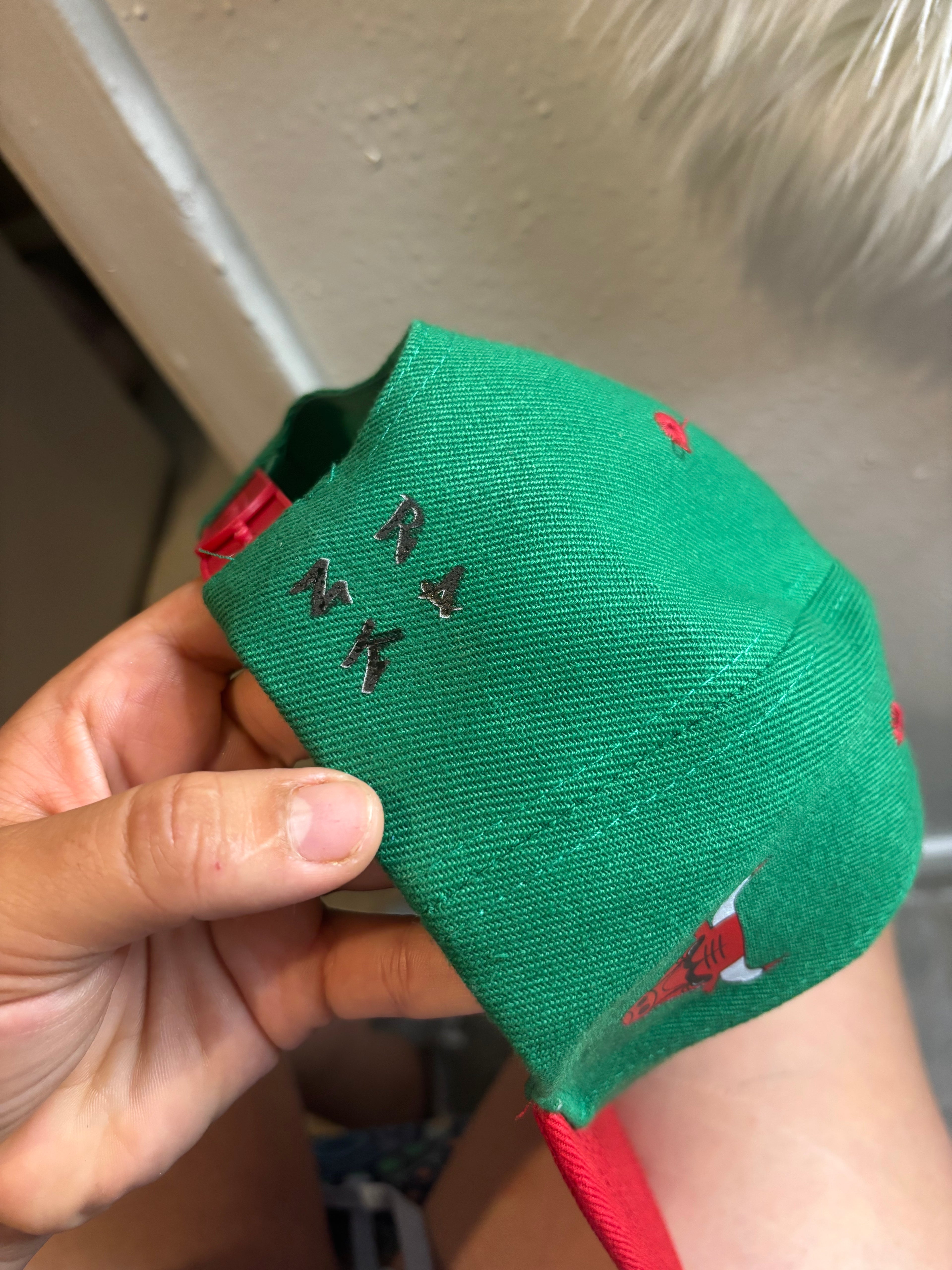 Custom Chicago bulls hat