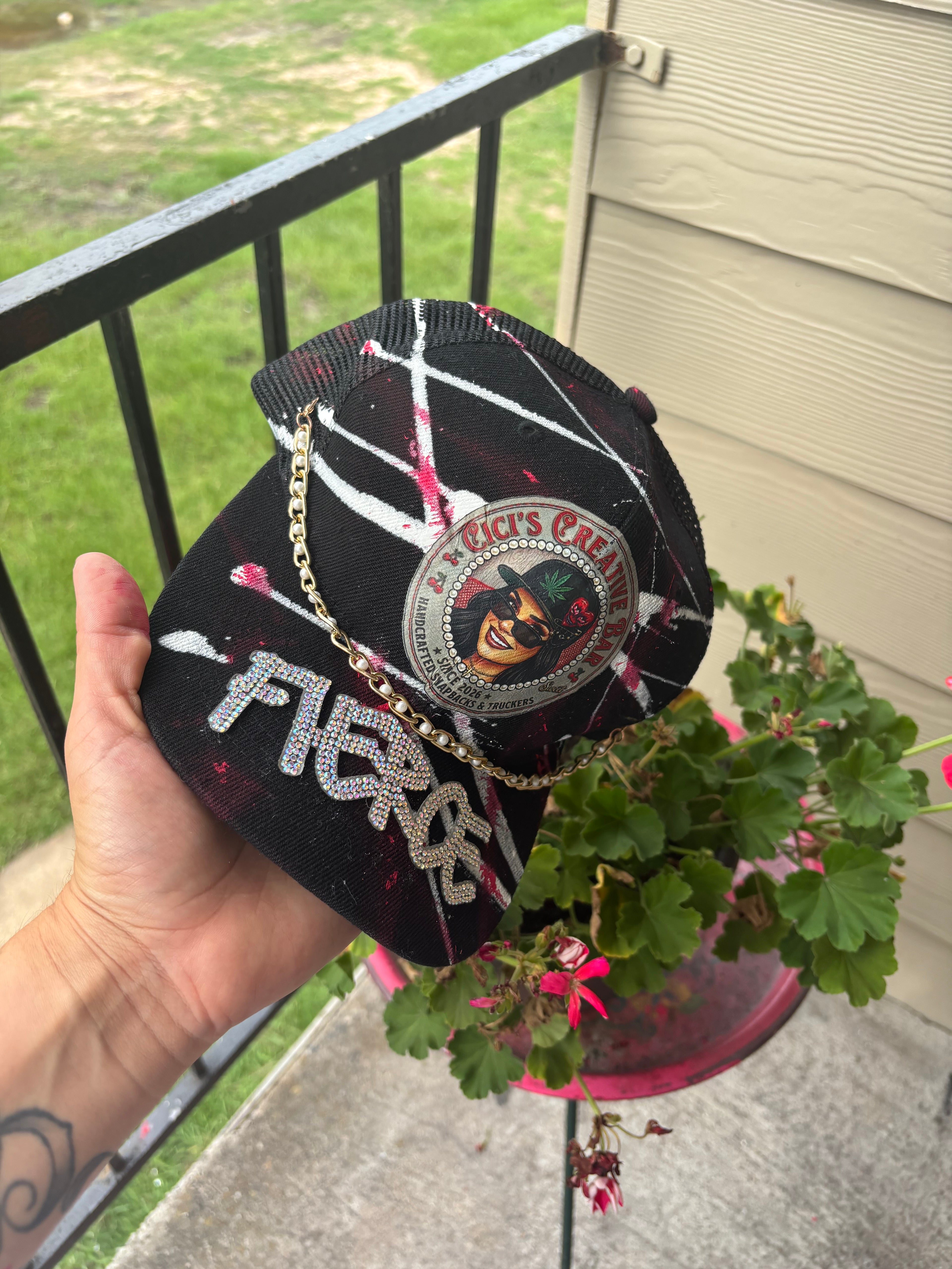 Custom  chain hat