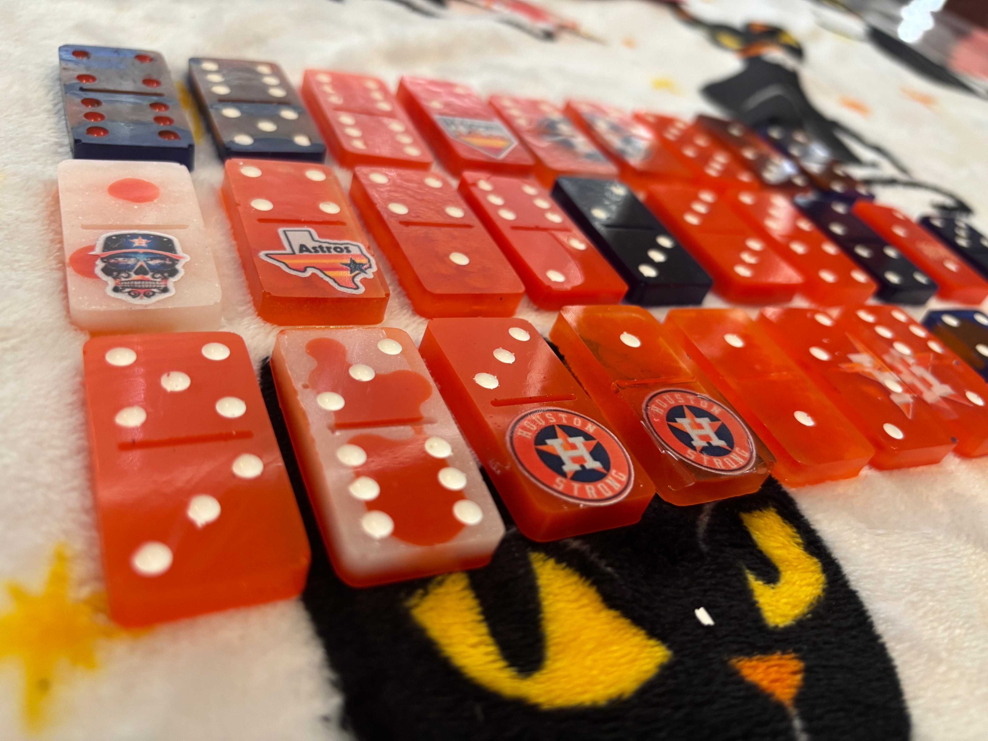 Custom Houston Astros dominos