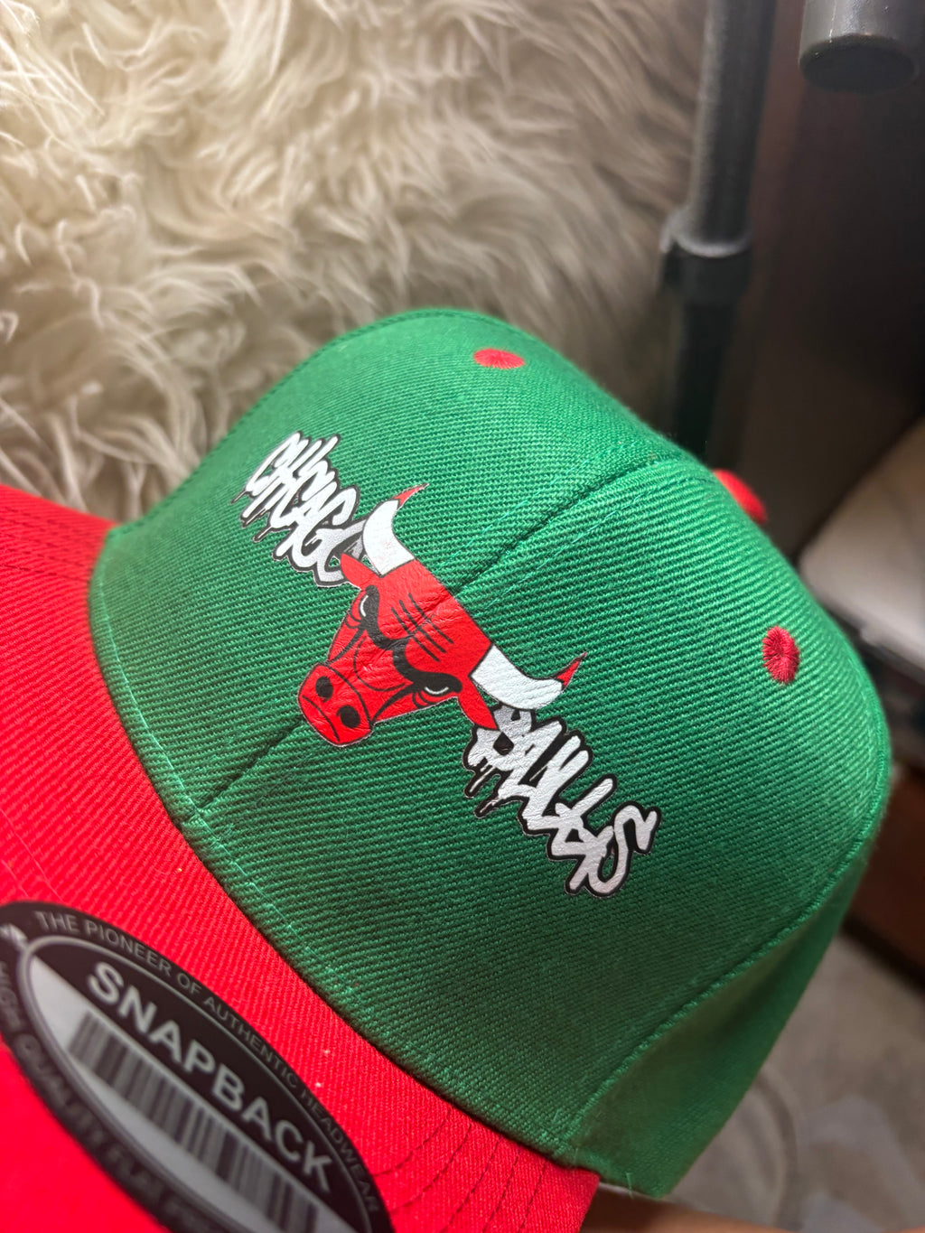 Custom Chicago bulls hat