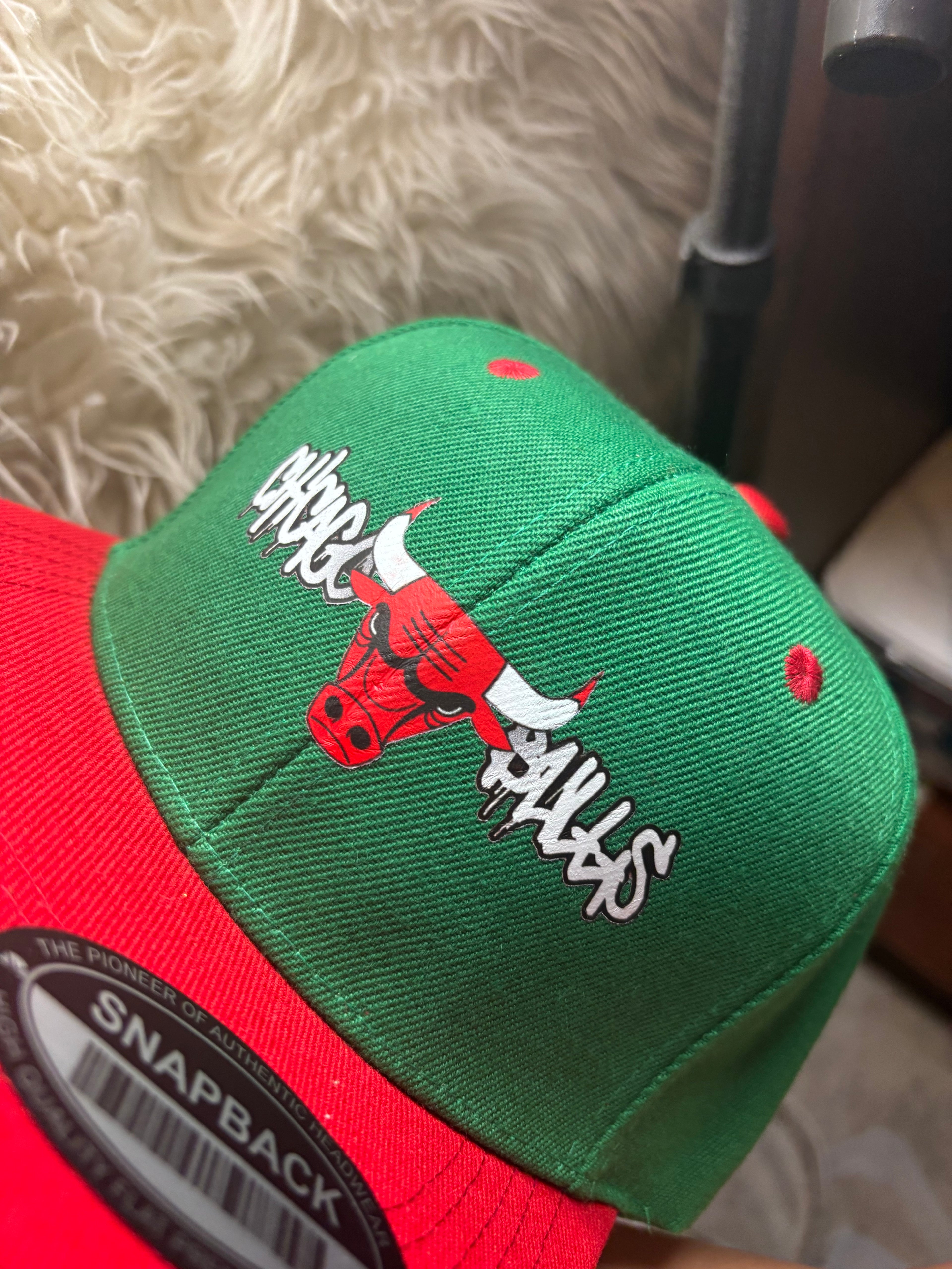 Custom Chicago bulls hat