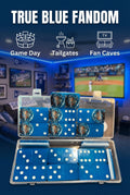 Custom la dodgers dominos