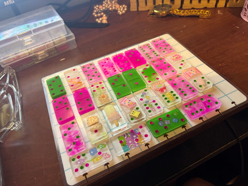 Care bear and sweets domino set