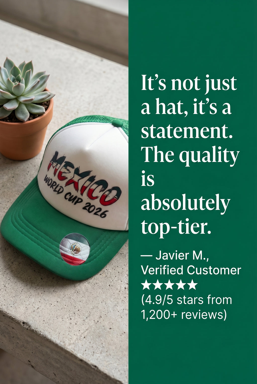 World Cup Mexico hat