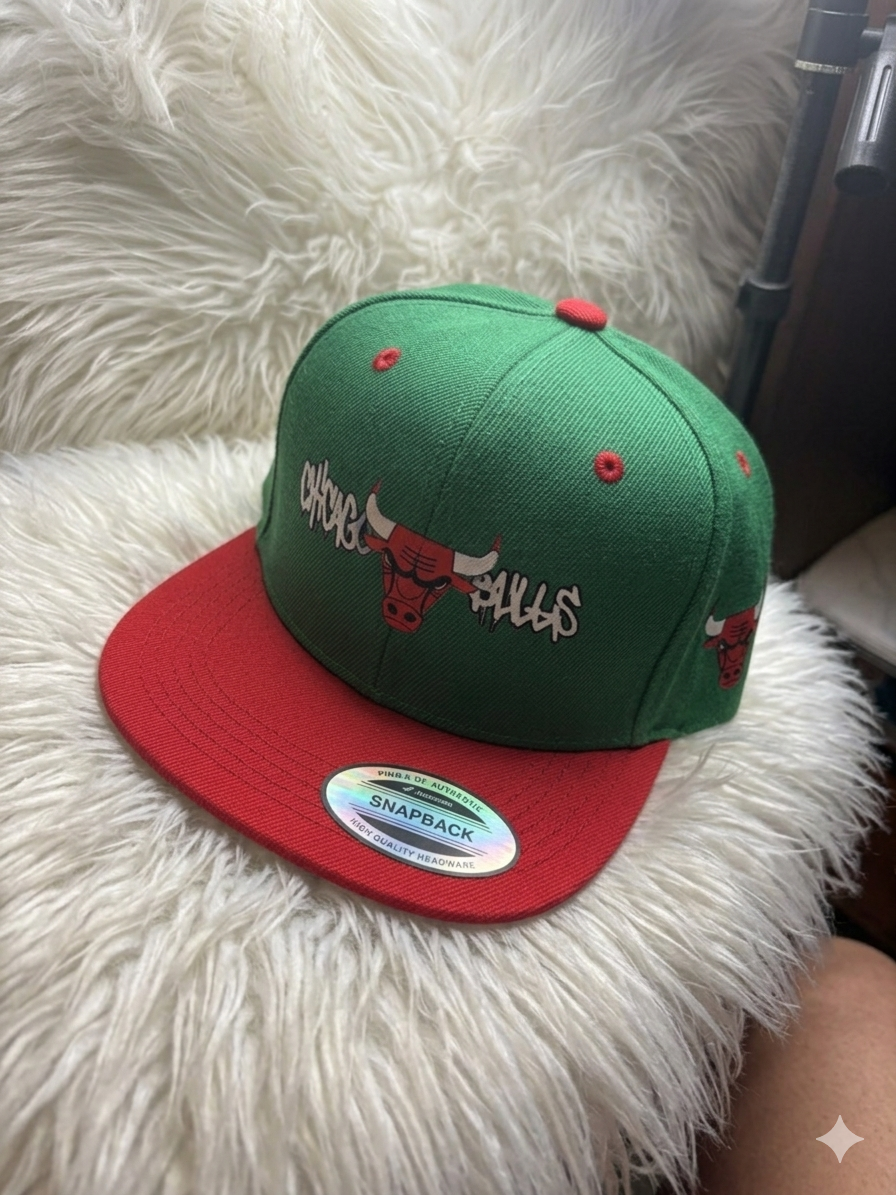 Custom Chicago bulls hat
