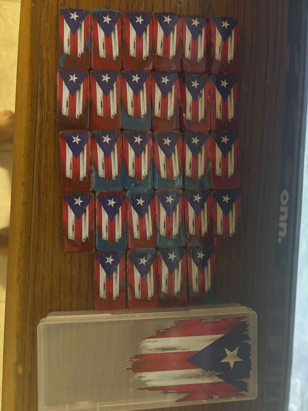 Custom Puerto Rican dominos