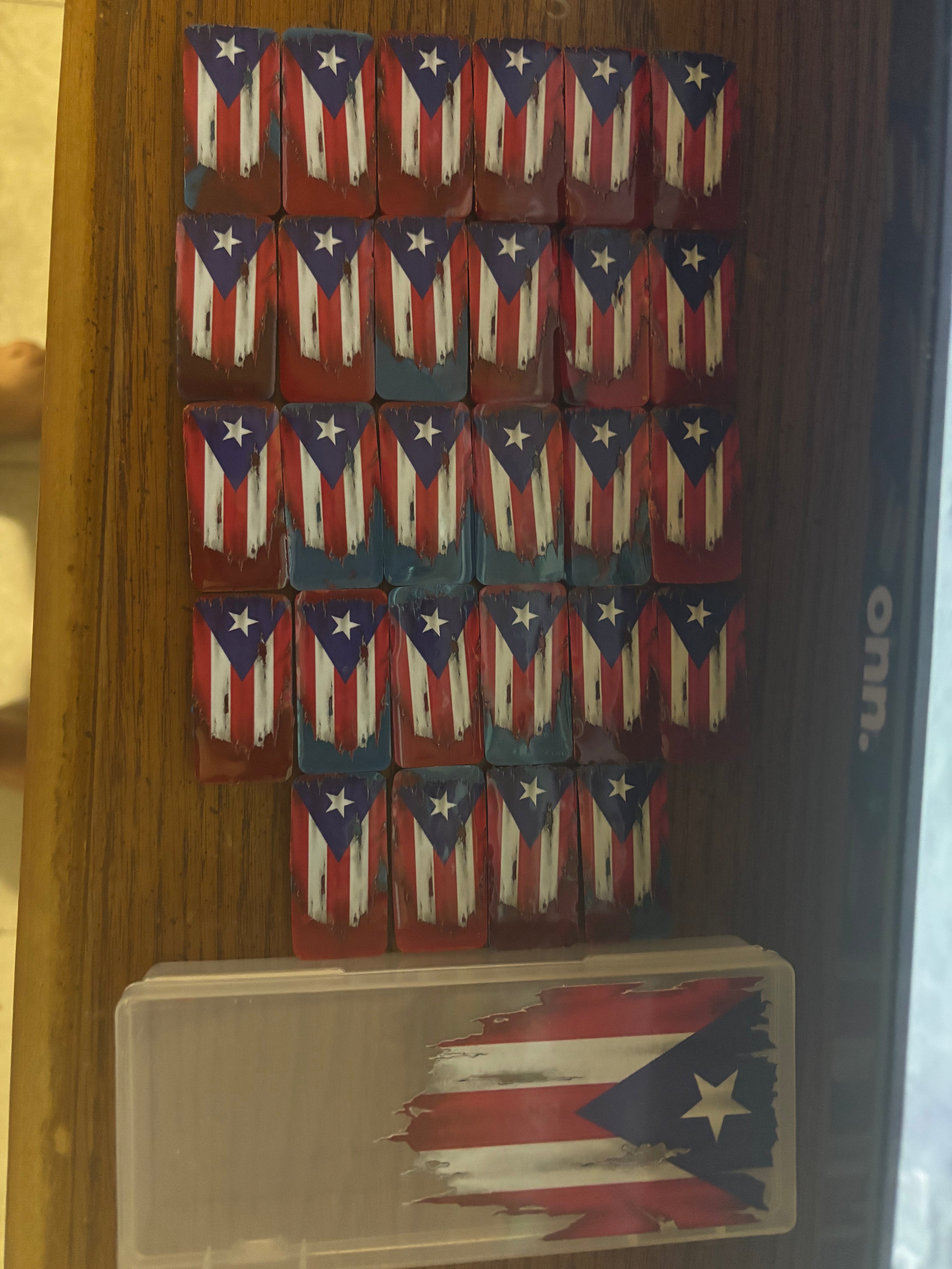 Custom Puerto Rican dominos