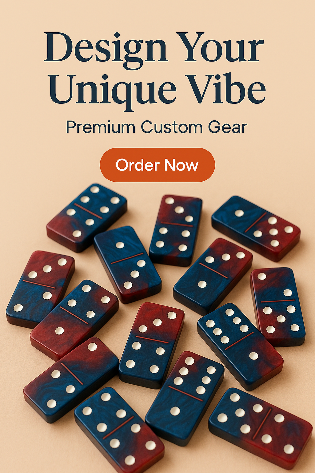 Custom Puerto Rican dominos