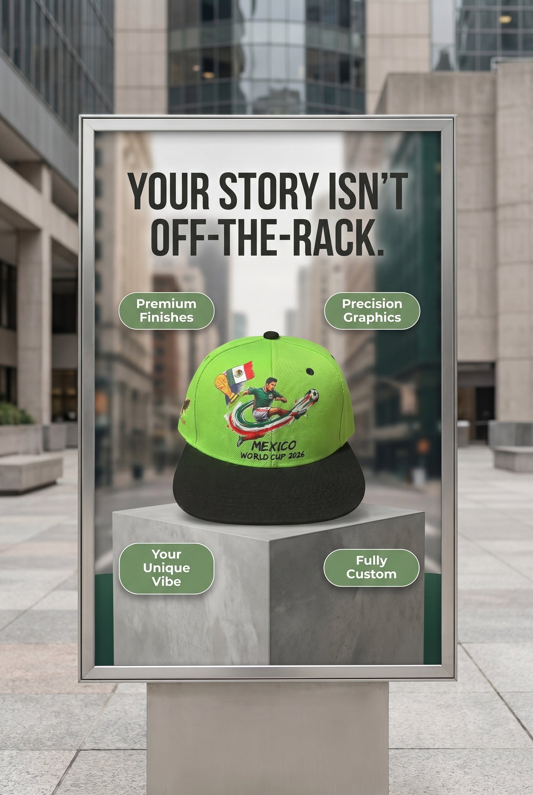 World Cup custom hat